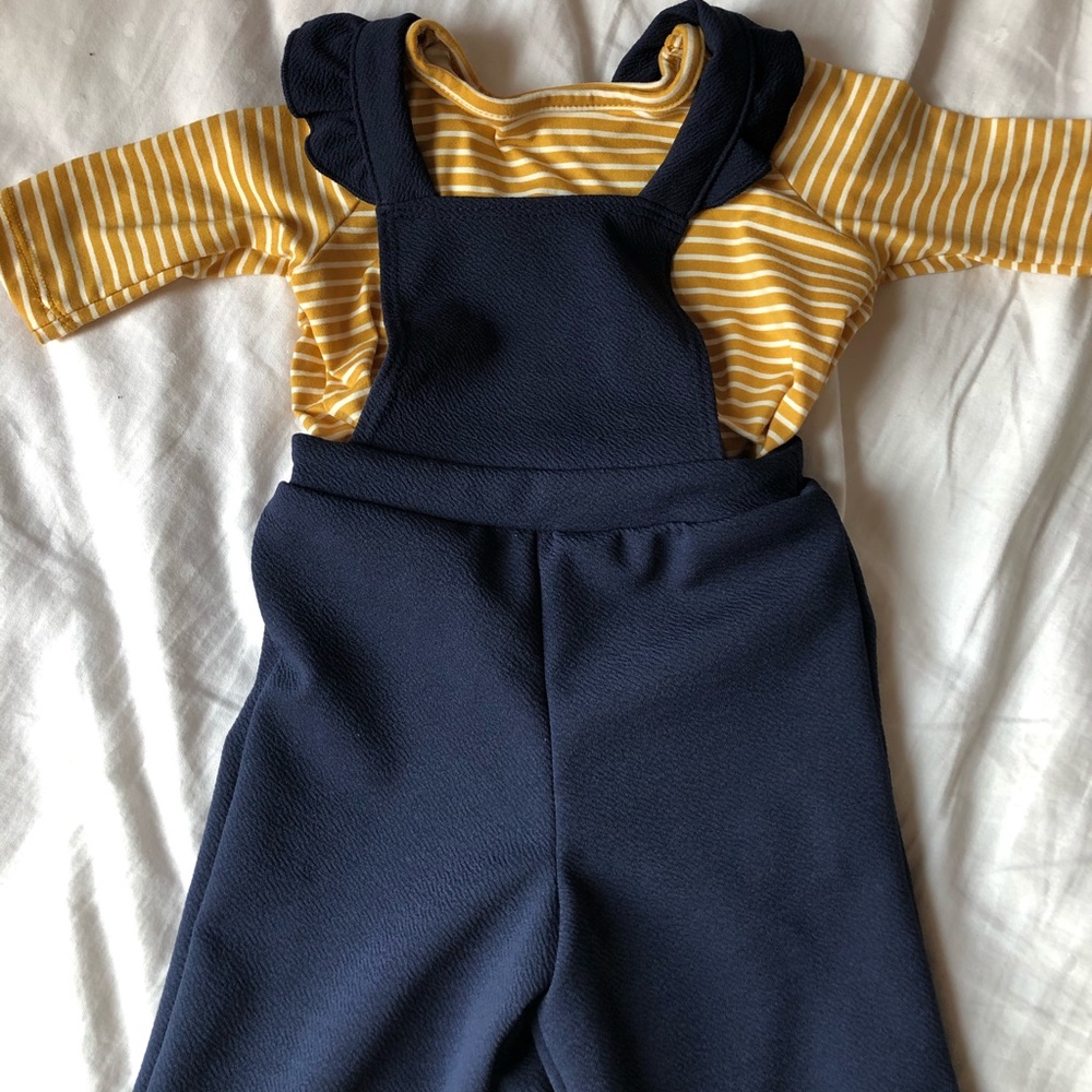 NEW Ruffle Jumpsuit Romper Set - Picture 3 of 5